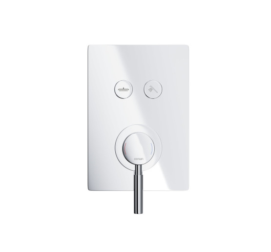 Душевая система CORSAN PLOMERIA CHROMЕ + BOX скрытого монтажа *