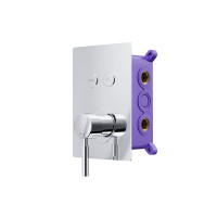 Душова система CORSAN PLOMERIA CHROMЕ + BOX прихованого монтажу *