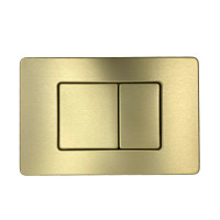 Кнопка змиву для інсталяції VBI ELBA X BRUSHED GOLD