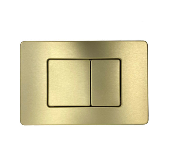 Кнопка смыва для установки VBI ELBA X BRUSHED GOLD