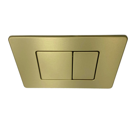 Кнопка смыва для установки VBI ELBA X BRUSHED GOLD