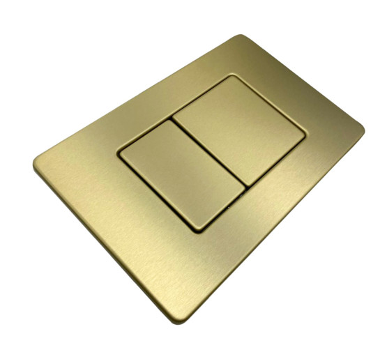 Кнопка смыва для установки VBI ELBA X BRUSHED GOLD