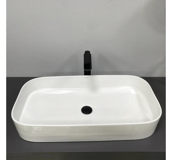 Умивальник (раковина) VBI VESTONE 75 WHITE накладний