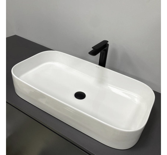 Умивальник (раковина) VBI VESTONE 75 WHITE накладний