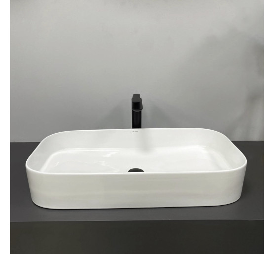 Умивальник (раковина) VBI VESTONE 75 WHITE накладний