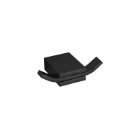 Крючок для полотенец VBI NEPTUNE BLACK двойной