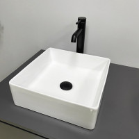 Умивальник (раковина) VBI TRIEST XS WHITE накладний