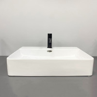 Умивальник (раковина) VBI BITONTO M WHITE накладний підвісний