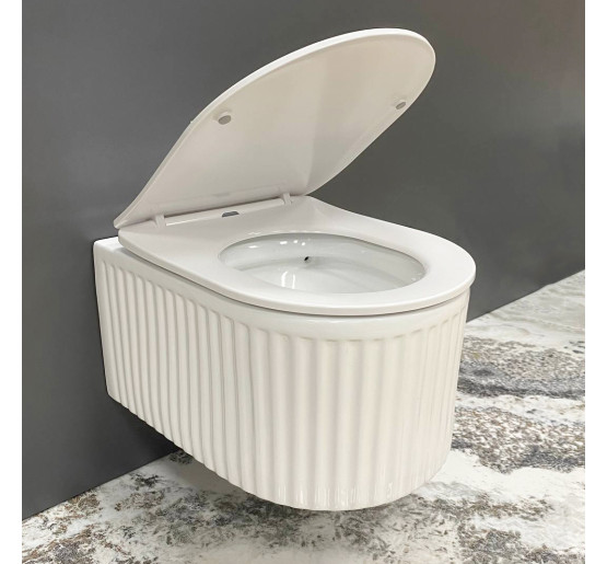 Подвесной унитаз VBI TORCELLO WHITE подвесной унитаз