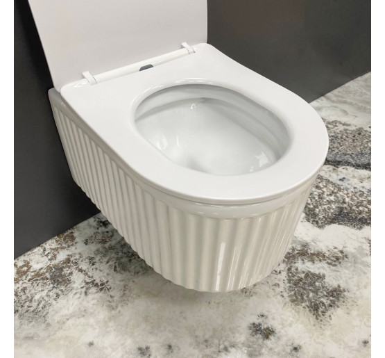 Подвесной унитаз VBI TORCELLO WHITE подвесной унитаз