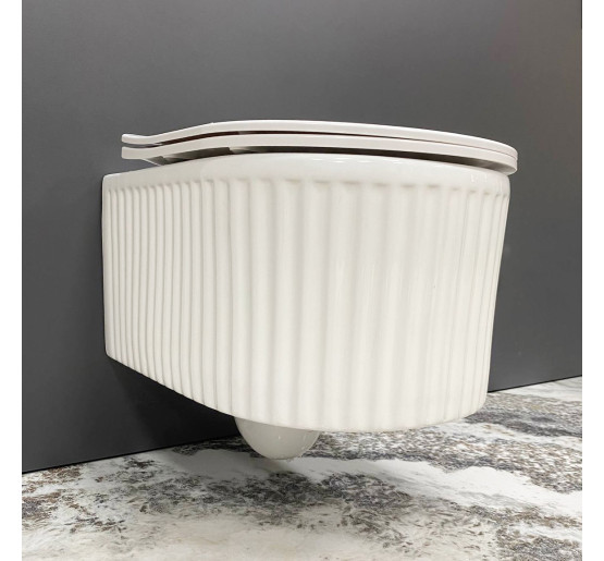 Подвесной унитаз VBI TORCELLO WHITE подвесной унитаз