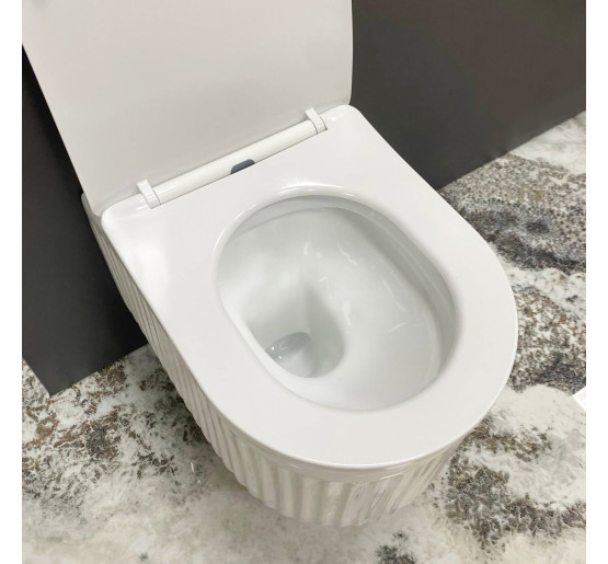 Подвесной унитаз VBI TORCELLO WHITE подвесной унитаз