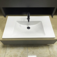 Умивальник (раковина) VBI BUSSO 80 WHITE врізний