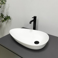 Умывальник (раковина) VBI TRENTO 60 WHITE накладной