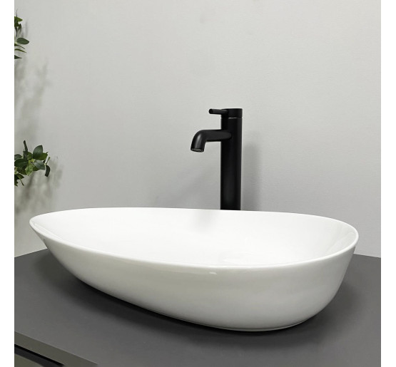 Умивальник (раковина) VBI TRENTO 60 WHITE накладний