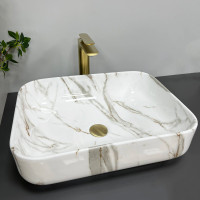 Умывальник (раковина) VBI PALERMO AIAX GLOSSY накладной