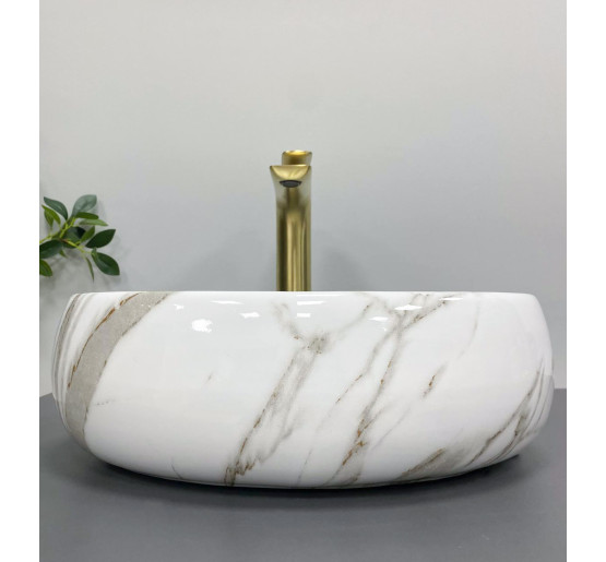 Умивальник (раковина) VBI VENETO S AIAX GLOSSY накладний