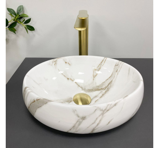 Умивальник (раковина) VBI VENETO S AIAX GLOSSY накладний