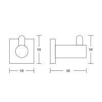 Гачок для рушників VBI SATURN GOLD