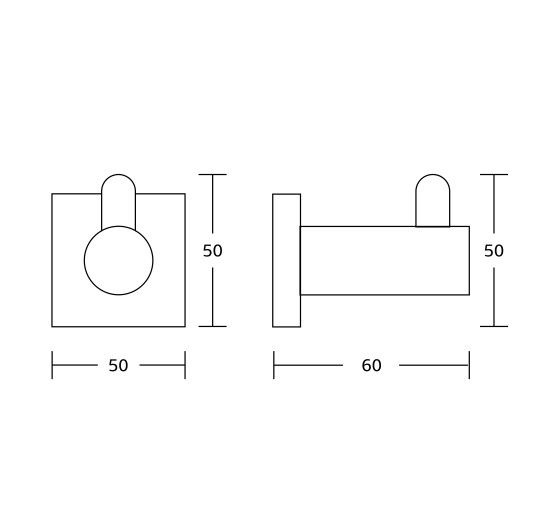 Гачок для рушників VBI SATURN GOLD