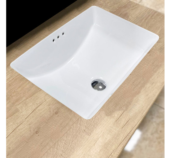 Умывальник (раковина) VBI MALLARE WHITE врезной