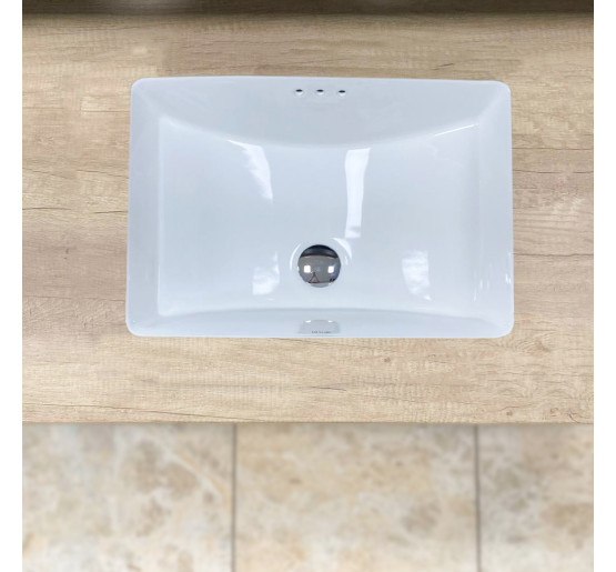 Умывальник (раковина) VBI MALLARE WHITE врезной