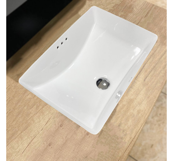 Умывальник (раковина) VBI MALLARE WHITE врезной