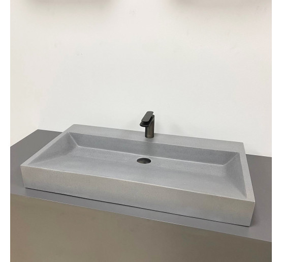 Умивальник (раковина) VBI VIESTE 80 GREY MATT накладний