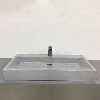 Умивальник (раковина) VBI VIESTE 80 GREY MATT накладний