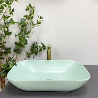 Умывальник (раковина) VBI AVEZZANO GREEN MATT накладной