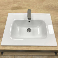 Умивальник (раковина) VBI MORTARA 60 WHITE врізний