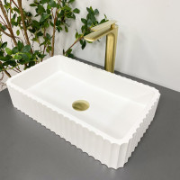 Умивальник (раковина) VBI FLORENTIA WHITE MATT накладний