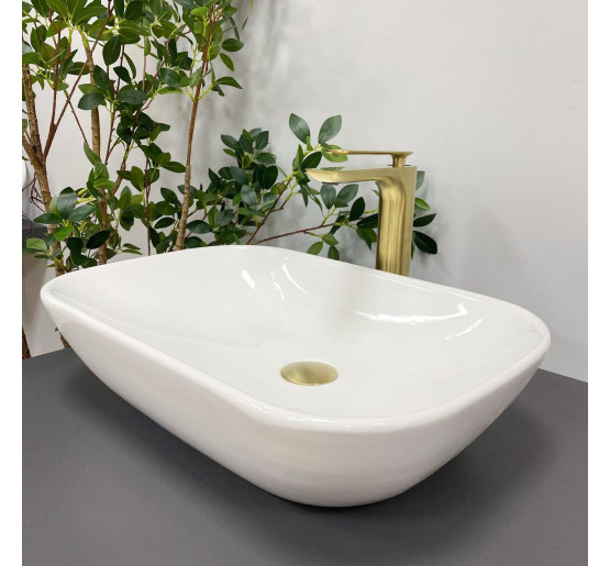 Умывальник (раковина) VBI PAVIA WHITE накладной