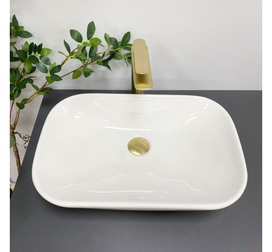 Умывальник (раковина) VBI PAVIA WHITE накладной