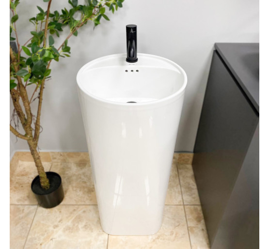 Умивальник (раковина) VBI MARSALA WHITE підлоговий