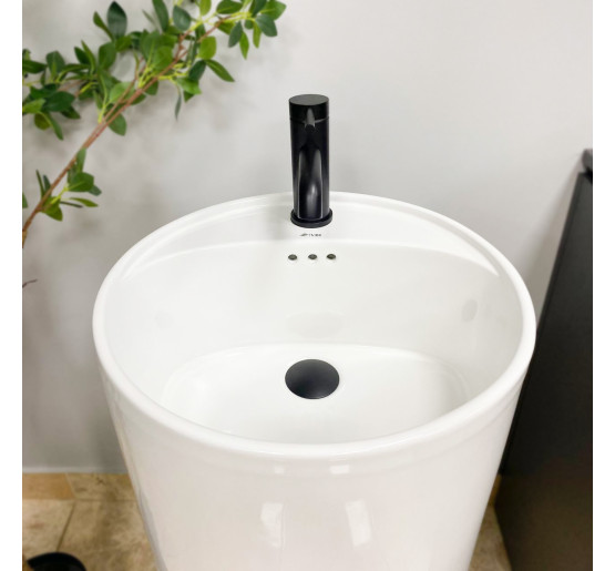 Умивальник (раковина) VBI MARSALA WHITE підлоговий