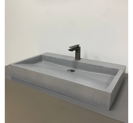 Умывальник (раковина) VBI VIESTE 90 GREY MATT накладной