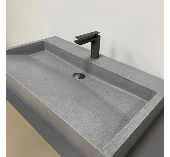 Умывальник (раковина) VBI VIESTE 90 GREY MATT накладной