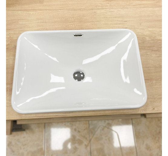 Умивальник (раковина) VBI BITRITTO M WHITE врізний