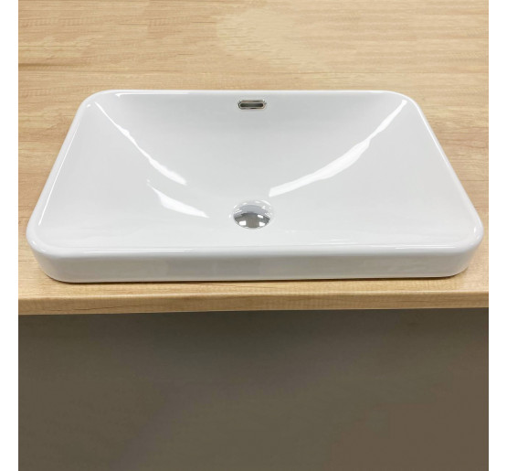 Умивальник (раковина) VBI BITRITTO M WHITE врізний