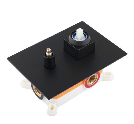 Душова система YOKA DUAL BLACK + BOX прихованого монтажу *