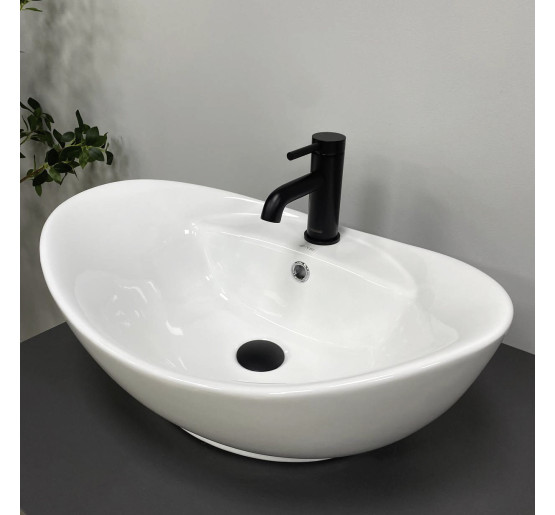 Умывальник (раковина) VBI ARONA WHITE накладной