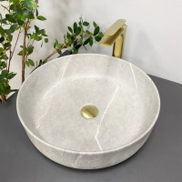 Умивальник (раковина) VBI BARI GREY STONE MATT накладний