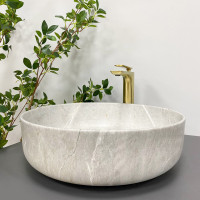 Умивальник (раковина) VBI BARI GREY STONE MATT накладний