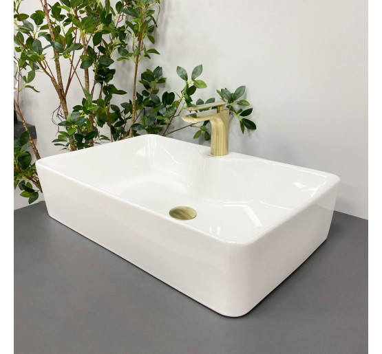 Умывальник (раковина) VBI FORLI XL WHITE накладной