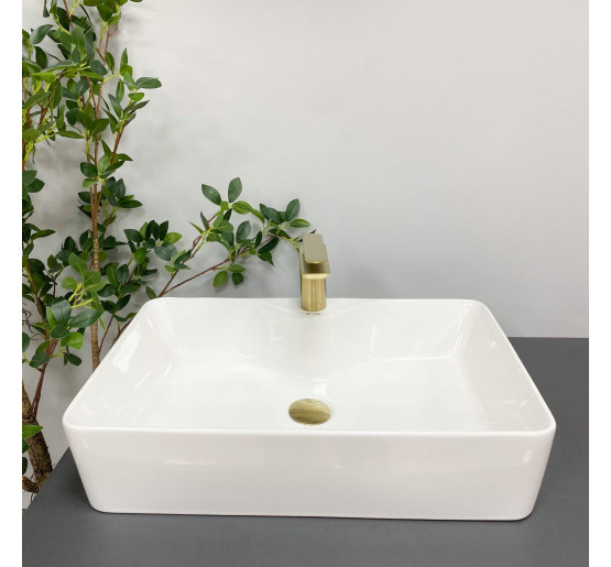 Умывальник (раковина) VBI FORLI XL WHITE накладной