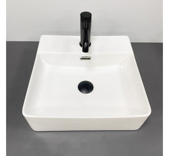 Умивальник (раковина) VBI BITONTO S WHITE накладний підвісний