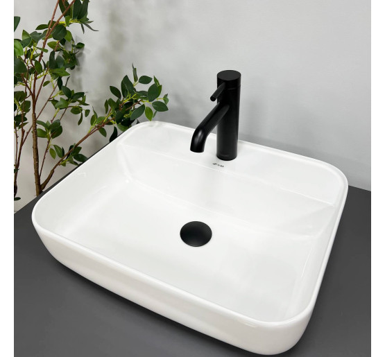 Умивальник (раковина) VBI RAGUSA WHITE накладний