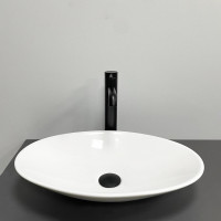 Умивальник (раковина) VBI TUFARA WHITE накладний