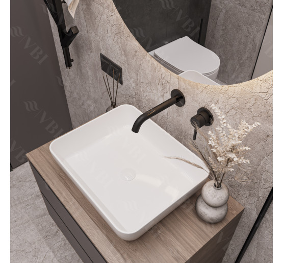 Умывальник (раковина) VBI PALERMO WHITE накладной